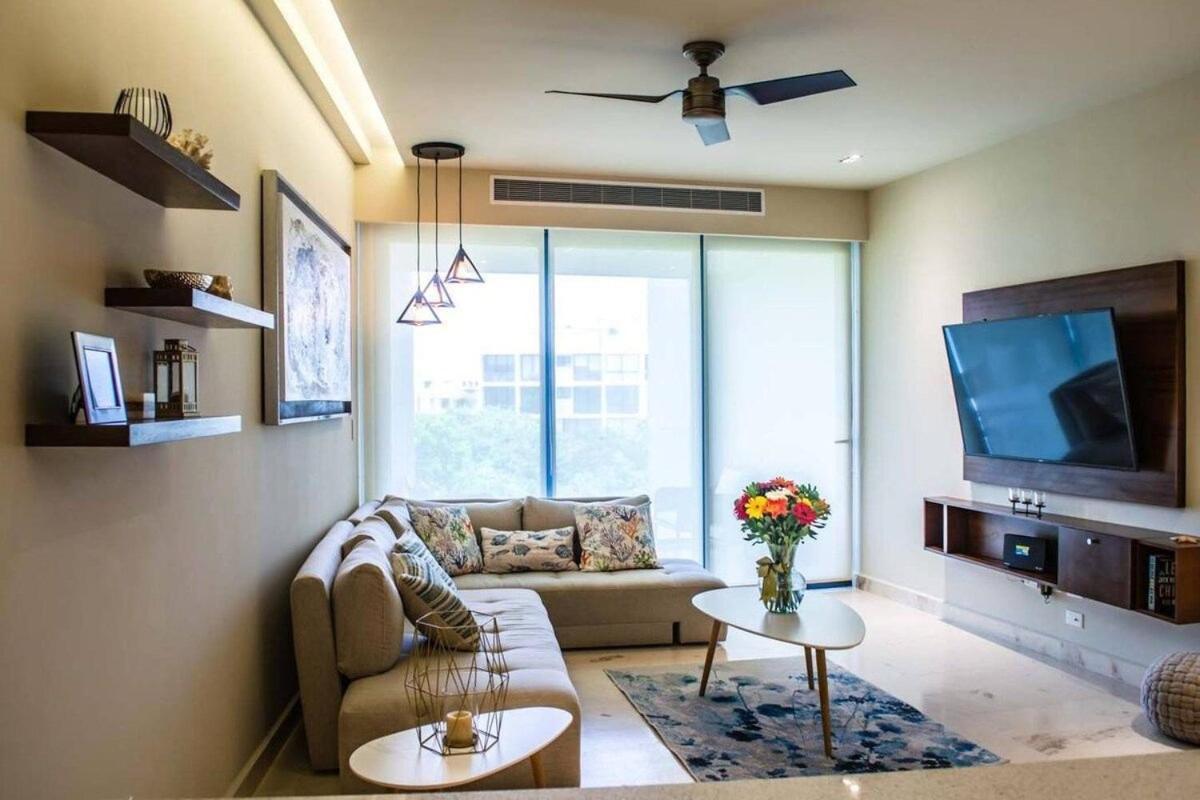 Апартаменты 1 Rec. | A Pasos De La Playa | Roof C/Vista Al Mar Плая-дель-Кармен Экстерьер фото